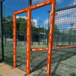 Padel Court Door Protector with 2 Access Openings